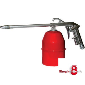 PISTOLE PER LAVAGGIO CON SERBATOIO ACCIAIO VERNICIATO 3429A PISTOLE x LAVAGGIO washing and oil spray guns Prod. SCU