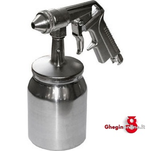 PISTOLE PER VERNICI PESANTI CORPO IN PRESSOFUSIONE NICHELATO 3437E PISTOLE x VERNICI PES. spray guns for underbody material Prod. SCU