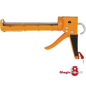 PISTOLE PER SILICONE IN CARTUCCE IN LAMIERA D'ACCIAIO CON COLTELLO TAGLIABECCO 3444L PISTOLE x SILICONE guns for silicon, sealing and fixing Prod. SCU