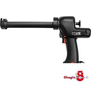 PISTOLE PER SILICONE IN CARTUCCE A BATTERIA TIPO PROFESSIONALE 3444S PIST. SILICONE A BATT. guns for silicon, sealing and fixing Prod. SCU
