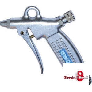 PISTOLE PER ARIA COMPRESSA TIPO INDUSTRIALE; REGOLAZIONE FLUSSO MEDIANTE GHIERA GODRONATA 3448GB PISTOLE X ARIA COMPR. compressed air dusting pistols Orig. Ewo