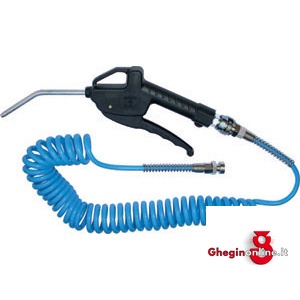 PISTOLE PER ARIA COMPRESSA CON CANNA PIEGATA LUNGH.MM 105 E TUBO M 4 3449A 4 PISTOLE ARIA COMPRESSA compressed air dusting pistols Prod. SCU