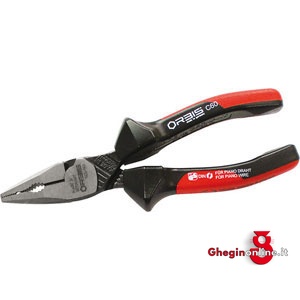 PINZE UNIVERSALI TESTA CROMATA IMPUGNATURE ISOLATE IN MATERIALE BICOMPONENTE 345GC PINZE UNIVERSALI combination pliers Prod. SCU