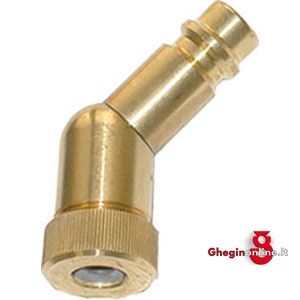 TESTINA GONFIAGGIO PER BICICLETTE PER ART. 3460GA 3460GF TESTINA PER 3460GA hand tyre inflator and pressure gauges Orig. Ewo