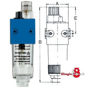 LUBRIFICATORI ARIA COMPRESSA AIRVISION 3462GH 1 LUBRIF.A.C.'AIRVISION' airvision combination air treatment units Orig. Ewo