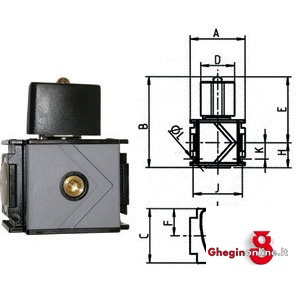 VALVOLE DI SCARICO ARIA, MANUALI, VARIOBLOC 3464GRA 1 VALVOLE SCAR.VARIOBLOC air treatment units Orig. Ewo