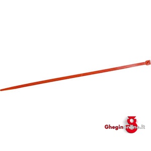 FASCETTE DI CABLAGGIO IN NYLON COLORATE - ROSSE 3473PVA 290 FASC.DI CAB.(cf.100pz) coloured cable ties Prod. SCU