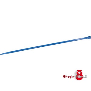 FASCETTE DI CABLAGGIO IN NYLON COLORATE - BLU 3473PVB 100 FASC.DI CAB.(cf.100pz) coloured cable ties Prod. SCU