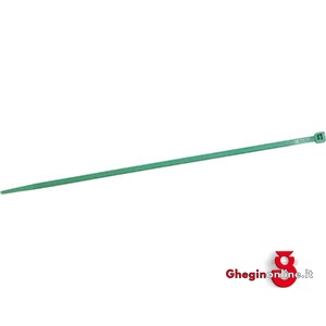 FASCETTE DI CABLAGGIO IN NYLON COLORATE - VERDE 3473PVC 290 FASC.DI CAB.(cf.100pz) coloured cable ties Prod. SCU