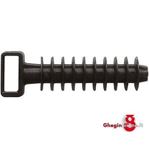 TASSELLI PER IL FISSAGGIO CON FASCETTE 3473SZ TASS.xFASC( cf.100pz.) wall plugs Prod. SCU