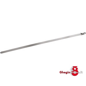 FASCETTE DI CABLAGGIO IN INOX LARGH. MM 4,6 3473ZE 1067 FASC.CAB.INOX(cf100pz) inox cable ties Prod. SCU