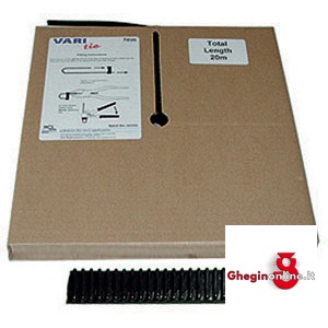FASCETTE DI CABLAGGIO IN NYLON A NASTRO LARGH. MM 7 3473Z 7 FASCETTE (cf.20mt.) band cable ties Prod. SCU