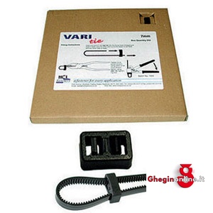 CLIPS SERRAGGIO PER NASTRO LARGH. MM 7 3473Z 70 CLIPS SERR.(cf.100pz.) band cable ties Prod. SCU