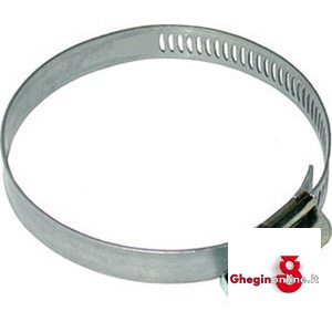FASCETTE STRINGITUBI A VITE IN ACCIAIO ZINCATO; LARGH. MM 9 3474A 32 52 FASCETTE STRINGITUBO hose clamps Prod. SCU