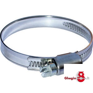 FASCETTE STRINGITUBI A VITE IN ACCIAIO ZINCATO; LARGH. MM 9 INOX 3474EN 25 40 FASCETTE STRINGITUBO hose clamps Prod. SCU
