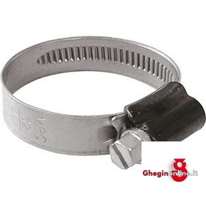 FASCETTE STRINGITUBI A VITE IN ACCIAIO AISI 430, W1 3474HB 175 205 FASCETTE STRINGITUBO hose clamps Prod. SCU