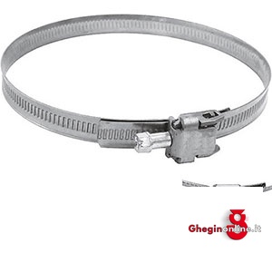 FASCETTE STRINGITUBI A VITE IN ACCIAIO INOX 430; CASSETTO RIBALTABILE 3474HG 60 750 FASCETTE STRINGITUBI hose clamps Prod. SCU