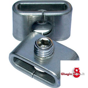 GRAFFE CON VITE DI SERRAGGIO PER ART. 3474 R 19 - 3474 RE 19 3474SE GRAFFE SERR. (CF.25PZ) band clamps Prod. SCU