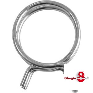 FASCETTE BIFILARI A MOLLA 3474VE 33.2 34.8 FASCETTE BIFIL.A MOLLA hose clamps Prod. SCU
