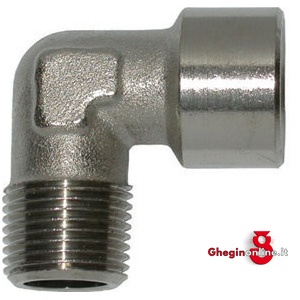 RACCORDI DI LINEA ANGOLARE FILETTATURA ESTERNA E INTERNA 3475A 1/2 RACCORDI DI LINEA compressed air accessories Prod. SCU