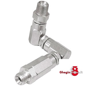 INNESTI A DOPPIO SNODO GIREVOLE 3478E 20 INNESTI DOPPI GIR. compressed air accessories Orig. Samoa-Hallbauer