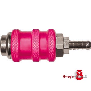 RUBINETTI RAPIDI CON SISTEMA DI SICUREZZA; CON PORTAGOMMA MASCHIO 3478Z 10 RUBINETTI RAP+PORTAG. compressed air accessories Prod. SCU