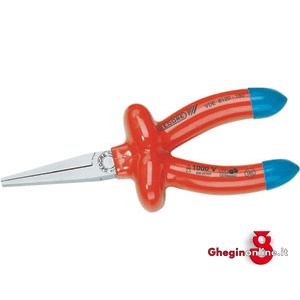 PINZE BECCHI PIATTI DIRITTI VDE 352GA PINZE BECCHI PIATTI D. insulated and officially controlled tools under voltage-VDE Orig. Gedore
