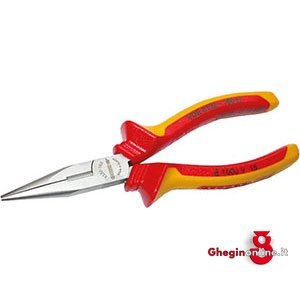 PINZE BECCHI MEZZOTONDI DIRITTI VDE 352GD 200 PINZE BECCHI 1/2TONDI insulated and officially controlled tools under voltage-VDE Orig. Gedore