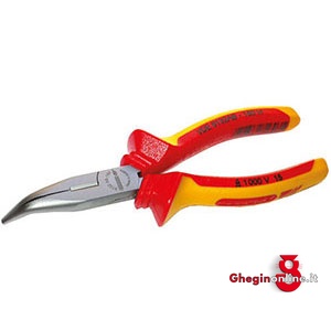 PINZE BECCHI MEZZOTONDI CURVI VDE 352GH 200 PINZE A BECCHI CURVI insulated and officially controlled tools under voltage-VDE Orig. Gedore