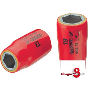 BUSSOLE ESAGONALI VDE 353GP 16 BUSSOLE ESAGONALI insulated and officially controlled tools under voltage-VDE Orig. Gedore