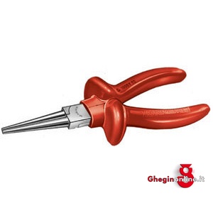 PINZE BECCHI TONDI DIRITTI VDE 355GF PINZE BECCHI TONDI D. insulated and officially controlled tools under voltage-VDE Prod. SCU - DIN 5249