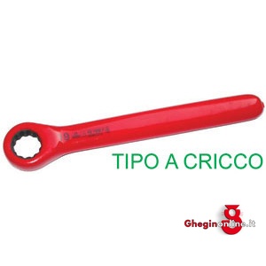 CHIAVI POLIGONALI A CRICCO 355GZ 19 CHIAVI POLIGONALI insulated and officially controlled tools under voltage-VDE Prod. SCU