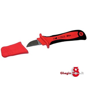 COLTELLI PER ELETTRICISTI VDE 356GM COLTELLIxELETTRICISTI insulated and officially controlled tools under voltage-VDE Prod. SCU
