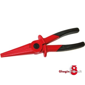 PINZE RINFORZATE CON BECCHI MEZZOTONDI LUNGHI 356GTE PINZE RINFORZATE VDE insulated and officially controlled tools under voltage-VDE Prod. SCU