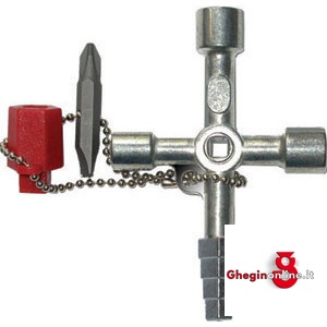 CHIAVI PER ARMADI E QUADRI ELETTRICI 359GP CH.x ARMADI/QUADRI EL. switch key universal wrenches Prod. SCU