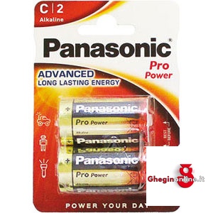 BATTERIE MEZZA TORCIA ALCALINE ALTO RENDIMENTO 3600MC 3 BATT.1/2 TOR.PRO POWER alkaline batteries Prod. SCU