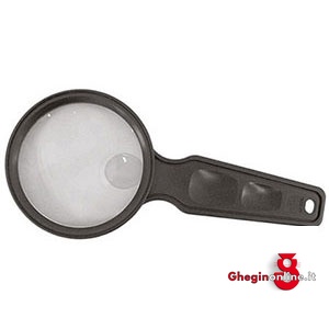 LENTI DA INGRANDIMENTO PER USO A MANO CON LENTE TONDA IN VETRO SILICATO; MONTATURA IN PLASTICA 3667E 70 LENTI DA INGRANDIMENTO white lenses Prod. SCU