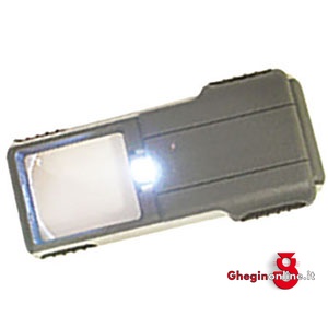 LENTI PER USI TECNICI CON LUCE TIPO TASCABILE 3674T LENTI INGR. CON LUCE white lenses with light Prod. SCU