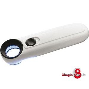 LENTI PER USI TECNICI CON LUCE INGRANDIMENTI 11X 3677GB LENTI x USI TECNICI white lenses with light Orig. MIB