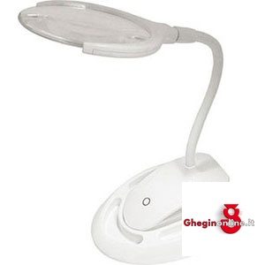 LENTI DA INGRANDIMENTO; ASTA FLESSIBILE; SUPPORTO D'APPOGGIO; LENTE Ø MM 110; INGRANDIMENTI 2X 3686 LENTI DA INGRANDIMENTO lenses frame Prod. SCU
