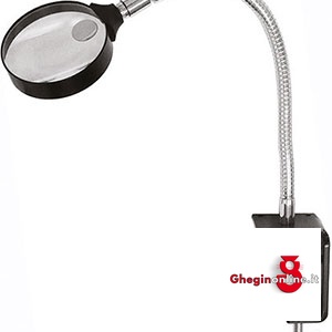 LENTI DA INGRANDIMENTO; ASTA FLESSIBILE; CON MORSETTO; LENTE Ø MM 90; INGRANDIMENTI 2/4X 3687E LENTI DA INGRANDIMENTO lenses frame Prod. SCU