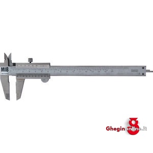 CALIBRI DI PRECISIONE IN ACCIAIO INOX; TIPO CON VITE DI FERMO, LETTURA 1/50 DI MM E 1/1000 DI POLL 3746GM 200 CALIBRI DI PRECISIONE precision pocket calipers Orig. MIB