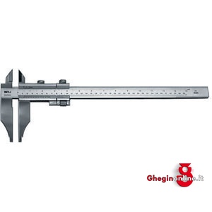 CALIBRI DI PRECISIONE DIN 862; TIPO PROFESSIONALE CON BECCHI LUNGHI; LETTURA 1/50 DI MM; CON PUNTE 3748B 1000 CALIBRI DI PRECISIONE precision calipers Prod. SCU