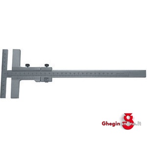 CALIBRI A SQUADRA DIN 862; LETTURA 1/20 DI MM 3748V 500 CALIBRI A SQUADRA square vernier calipers Orig. MIB