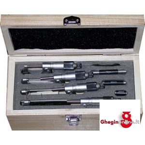 ASSORTIMENTI 4 MICROMETRI ART 3782 L 3782P ASS. MICROMETRI external micrometers Orig. MIB