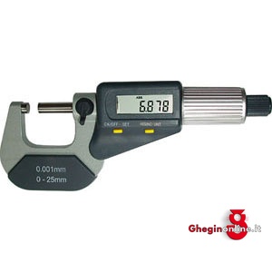 MICROMETRI ELETTRONICI DIGITALI MILLESIMALI, DIN 863 3788T 75 100 MICROMETRI DIGITALI precision external electronic micrometers Orig. MIB