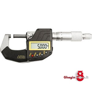 MICROMETRI ELETTRONICI DIGITALI MILLESIMALI CON FUNZIONE ABS, DIN 863 3788Z 25 50 MICROMETRI DIGITALI precision external electronic micrometers Orig. MIB