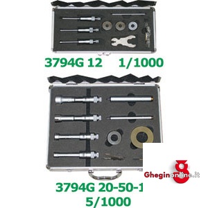 ASSORTIMENTI MICROMETRI PER INTERNI 3794G 50 100 ASS.MICROMETRIxINTERNI precision inside micrometer sets Orig. MIB