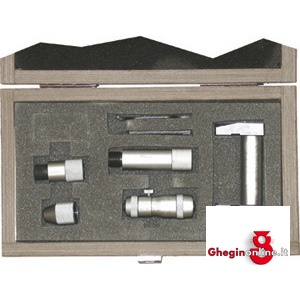 SERIE DI MICROMETRI PER INTERNI PRECISIONE DIN 863/1 LETTURA 1/100; CAPACITÀ 50-150 MM 3795F MICROMETRI X INTERNI precision inside micrometers Orig. MIB