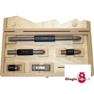 SERIE MICROMETRI PER INTERNI PRECISIONE DIN 863 LETTURA 1/100 CAPACITÀ MM 50-450 3795GC SR.MICROMETRIxINTERNI precision inside micrometers Prod. SCU - Orig. Helios-Preisser